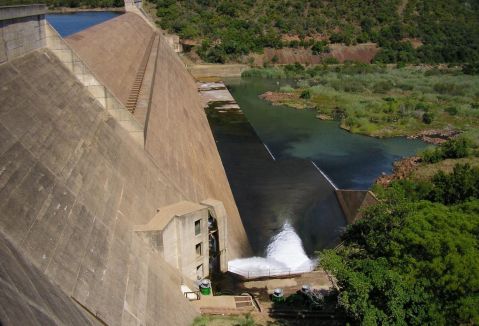Loskop Damm am Olifants River, Südafrika